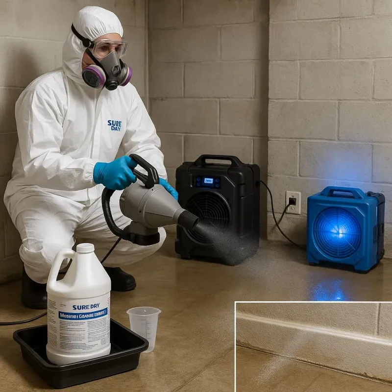 Sanitization and Odor Removal process in El Cerrito, CA